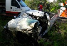 São Sebastião do Passé: Colisão entre Caminhão e Picape deixa motorista gravemente ferido