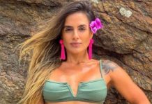Carol Peixinho exibe corpo definido dois meses após parto; veja foto